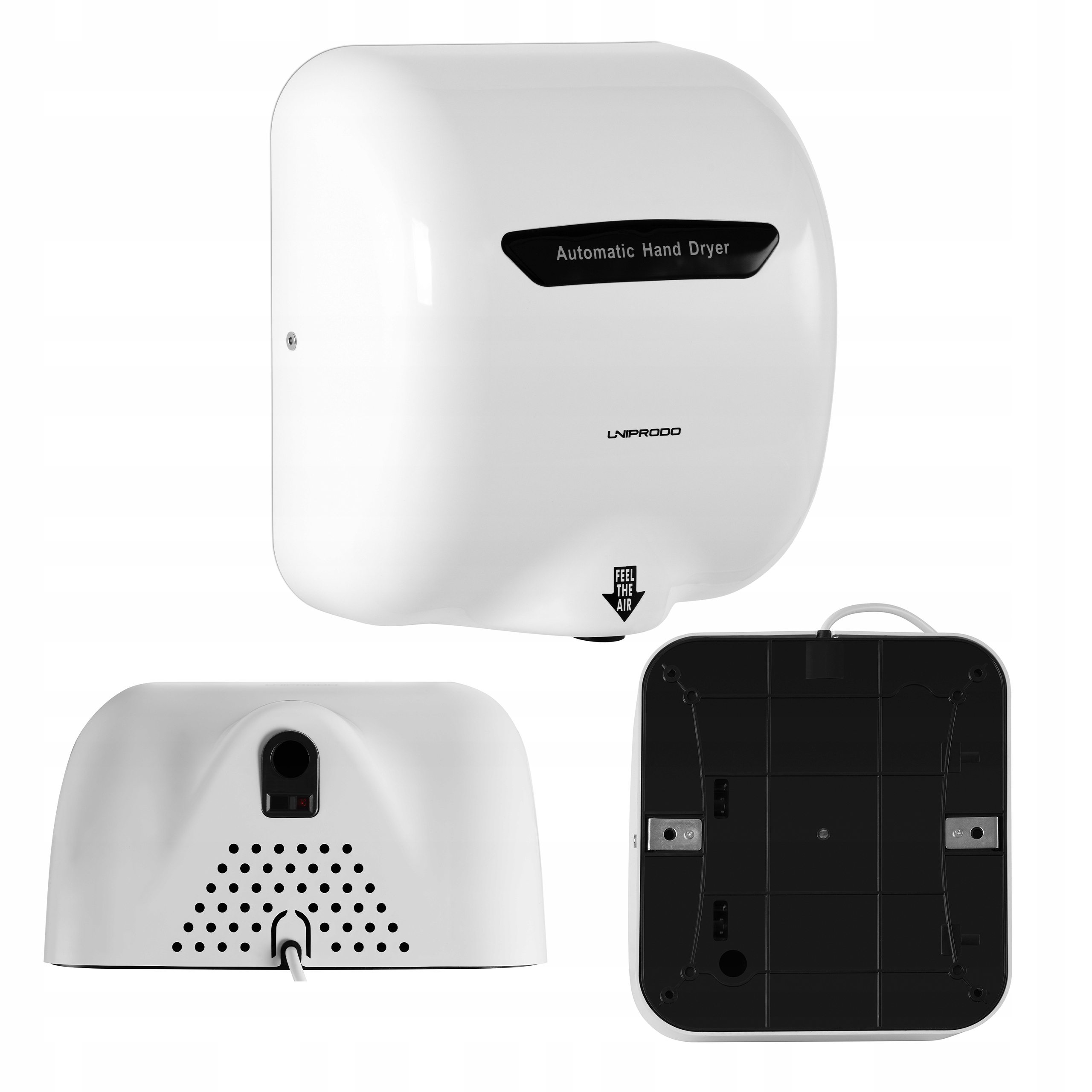 Sušič rúk - Bezkontaktná sušička ruky uniprodo una_dryer_03