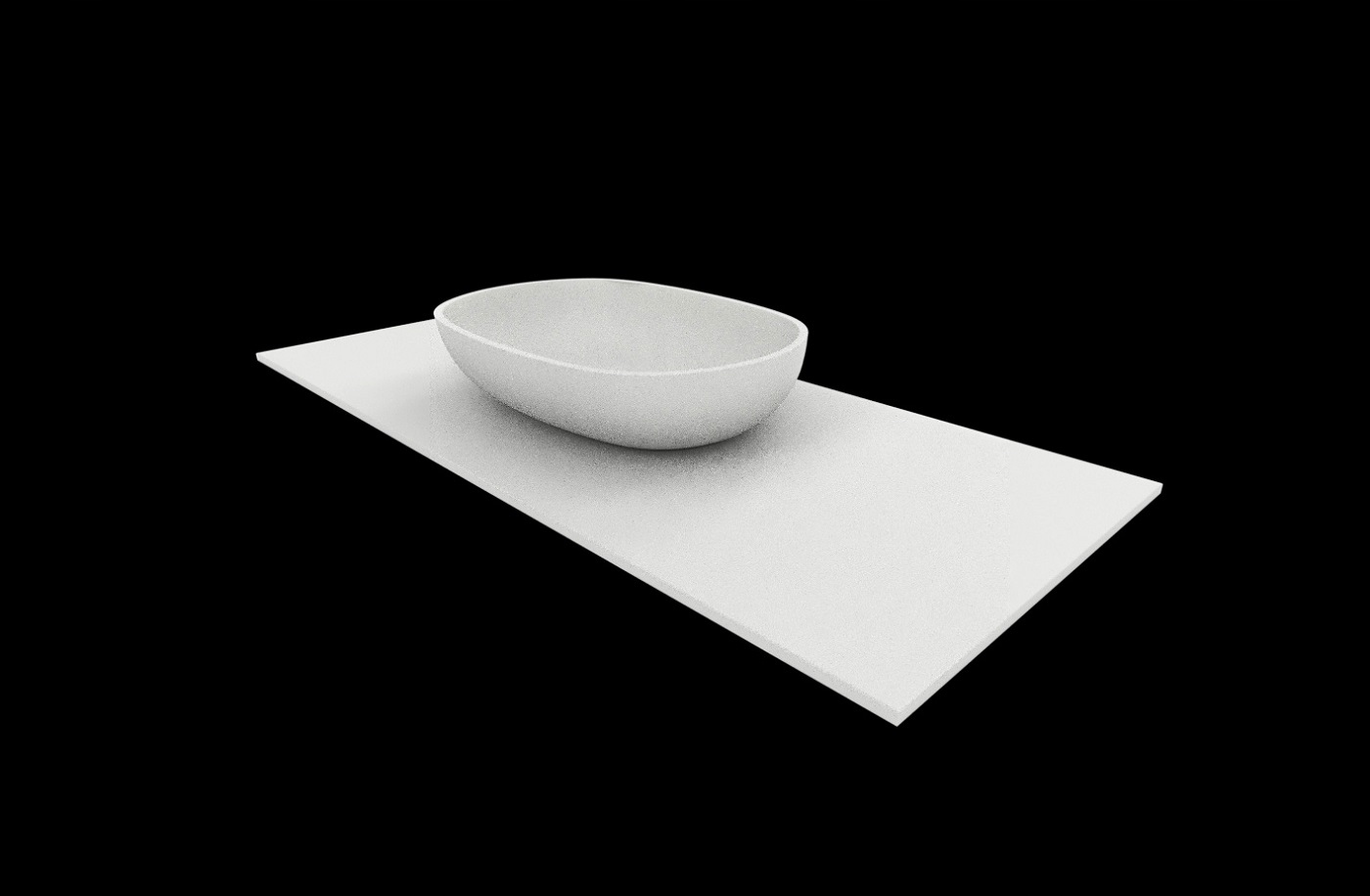 Vrchná časť kúpeľne, 120x50x1.2cm na požiadanie