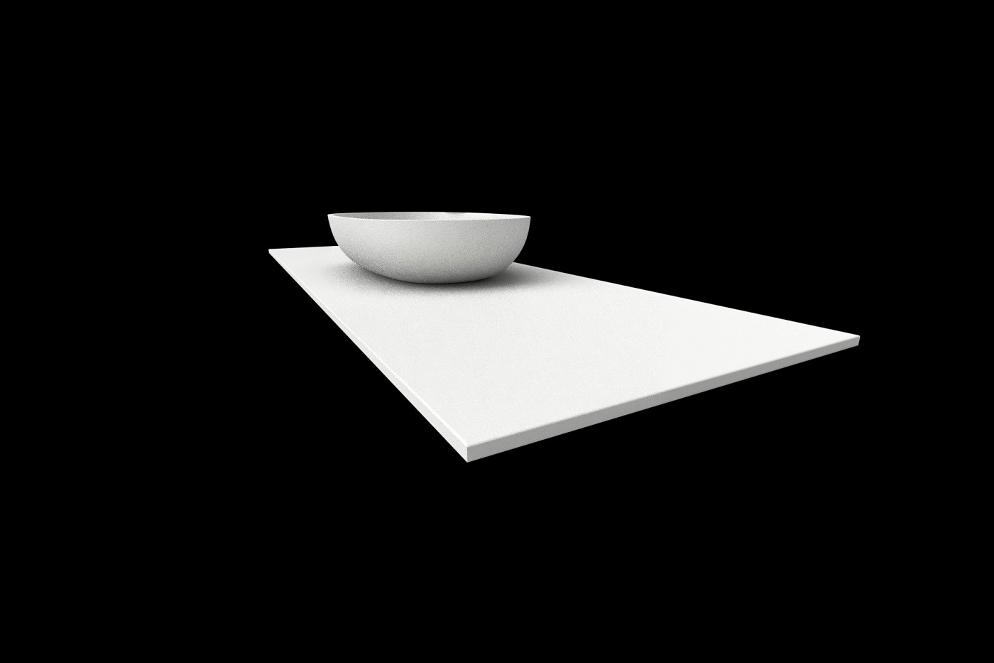 Vrchná časť kúpeľne, 140x50x1.2cm na požiadanie