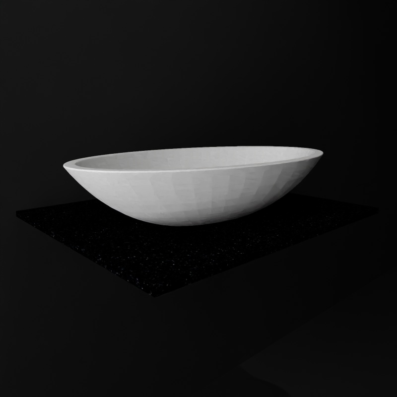 Kúpeľňa Corian Anthracite, rôzne rozmery