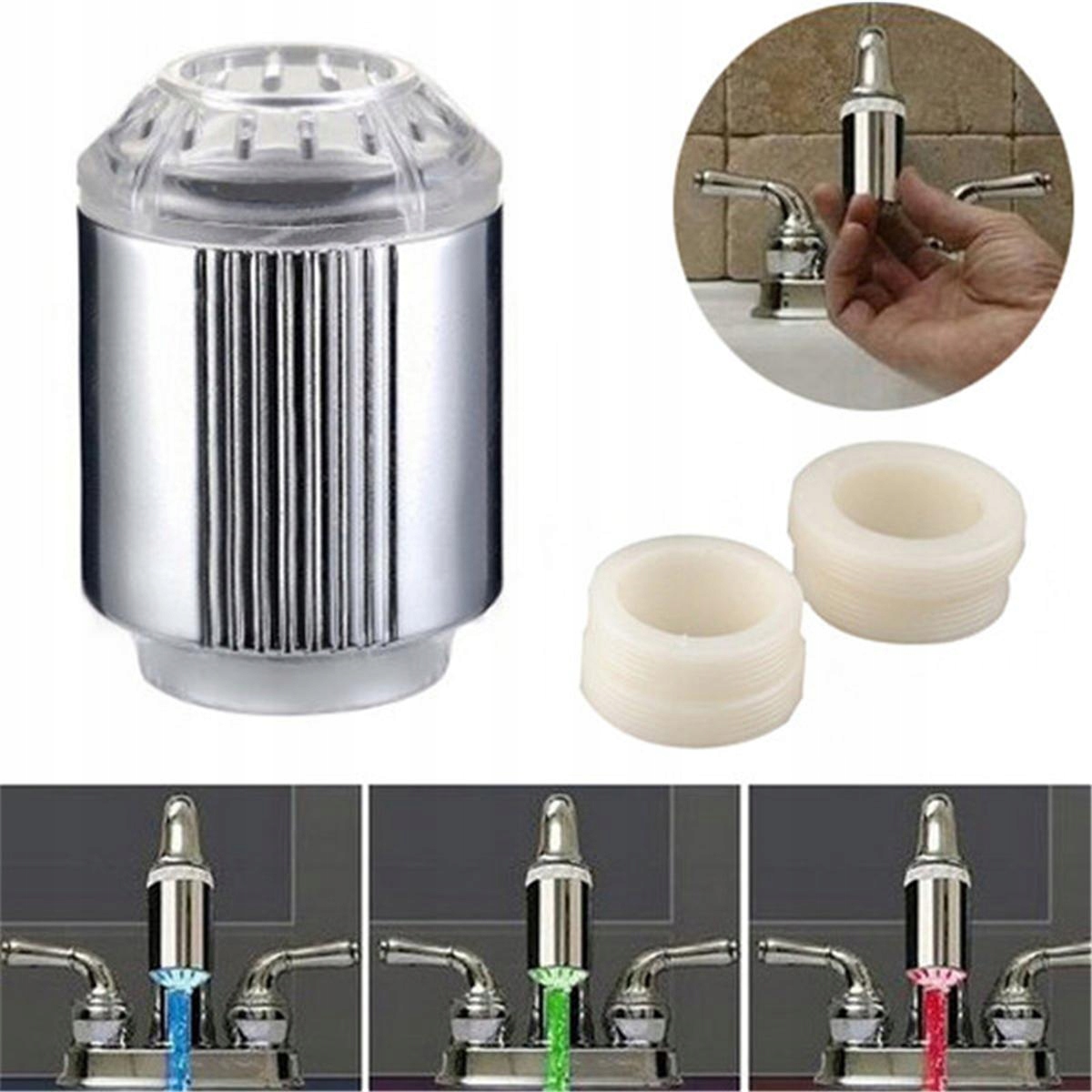 Žiadny vodný kohútik LED Teplota TAP -