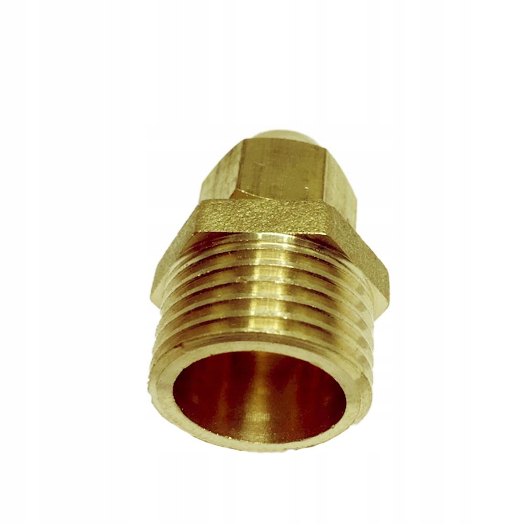 Mosadz 1/2 "mužský adaptér konektorové tvarovky