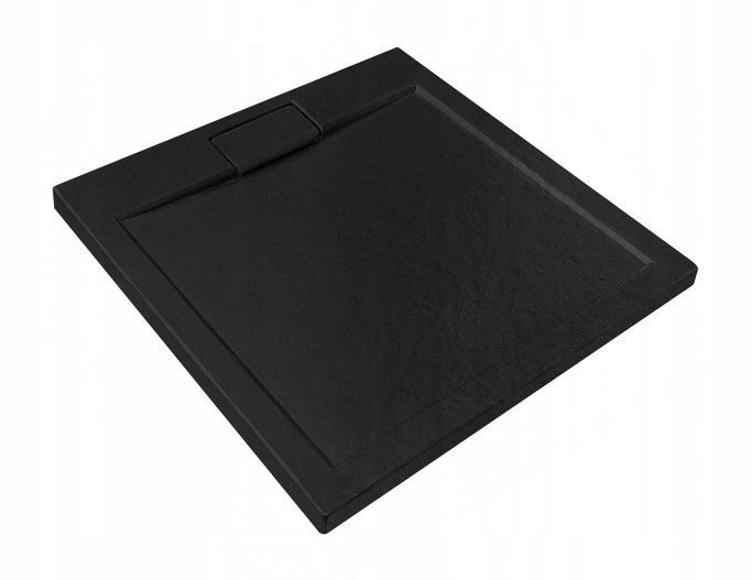Sprchová vanička - Axim Stone Paddling bazén 80x80 čierna sprcha