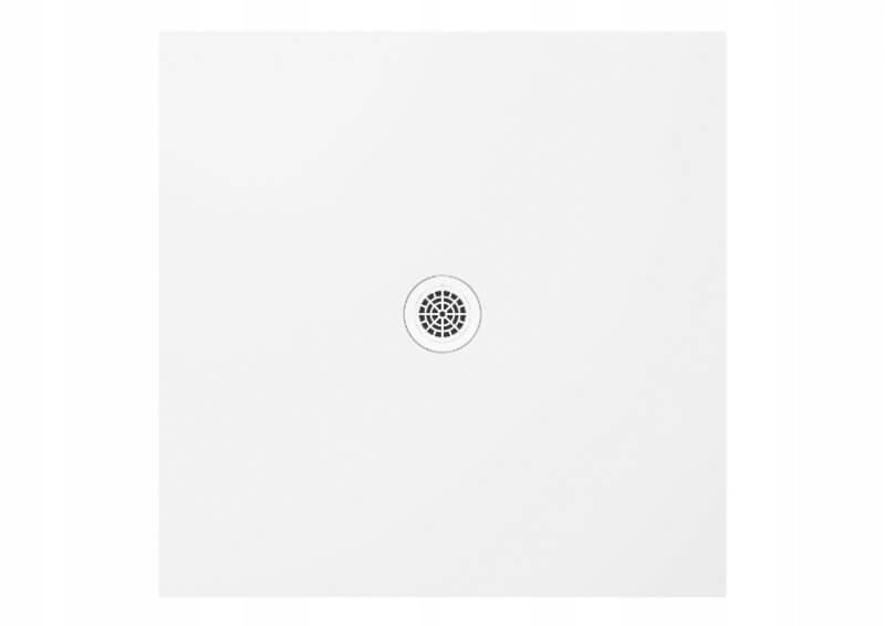 Sprchová vanička - Freska Pholding White 100x100x2,5 cm rohož