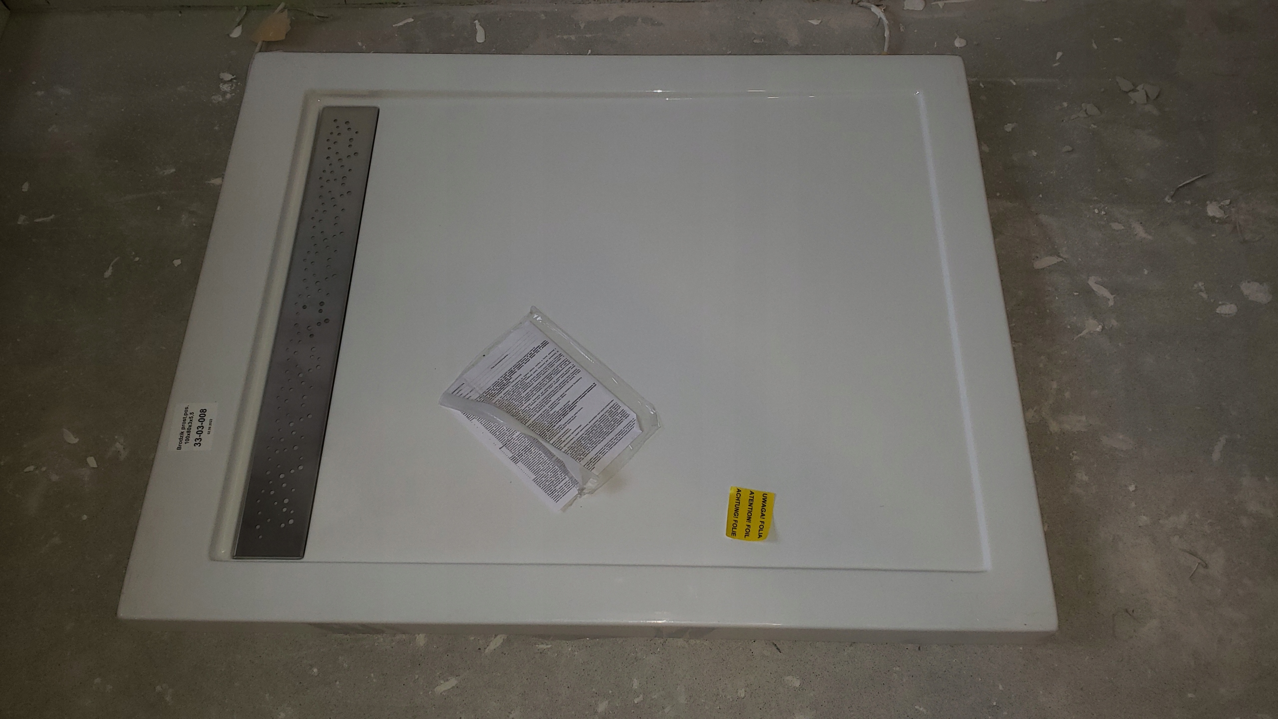 Sprchová vanička - Polat Driver Polat 100 x 80 cm zadarmo !!!