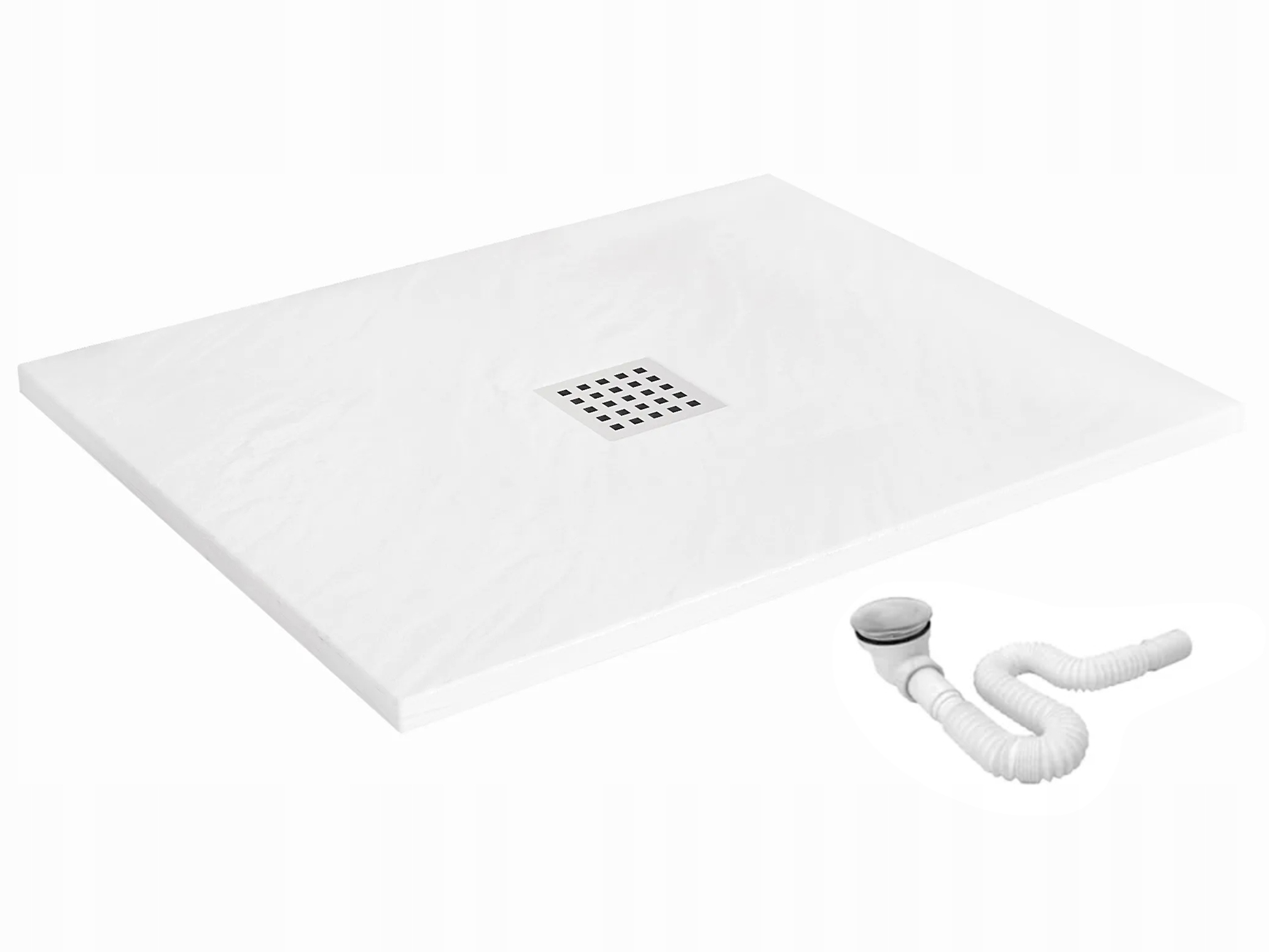 Sprchová vanička - Vidaxl Shower Tray, SMC, čierna, 120 x 70