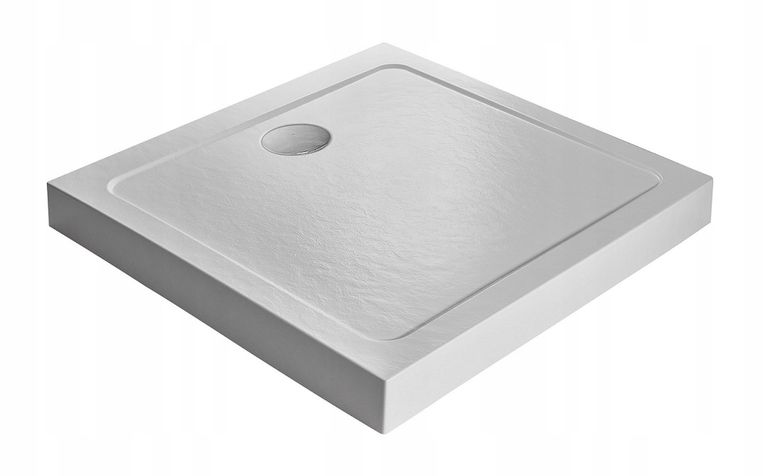 Sprchová vanička - SPRCHOVÁ VANIČKA KONGLOMERÁT SKÁLA BIELA 90X90