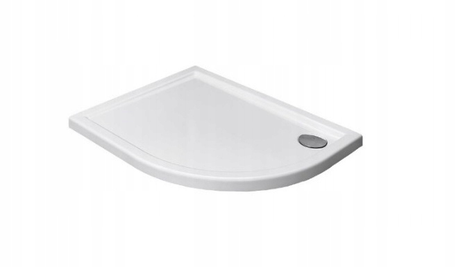 Sprchová vanička - RADAWAY TASOS plus e 100x80 sprchový stĺp lewy