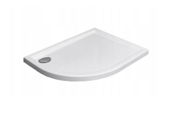 Sprchová vanička - RADAWAY TASOS PLUS E 100X80 PADDLING BAME
