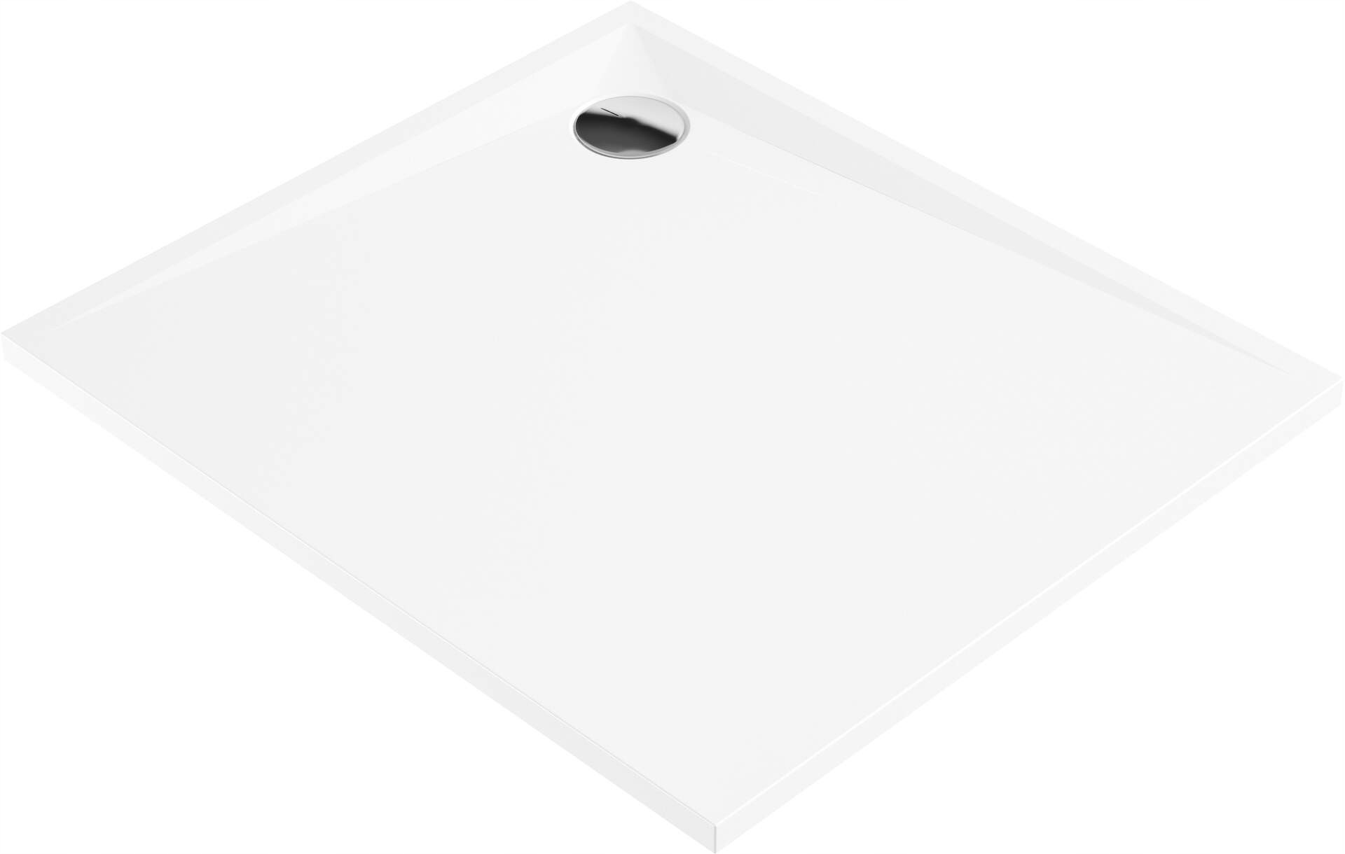 Sprchová vanička - Obdĺžnikový akrylový pádlujúci poliak 80x90 cm KTS 049B