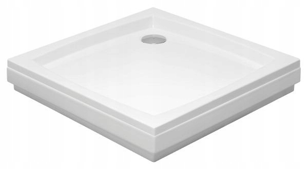 Sprchová vanička - Patio 80x80x5 štvorcový sprchový podnos + sifón + bývanie