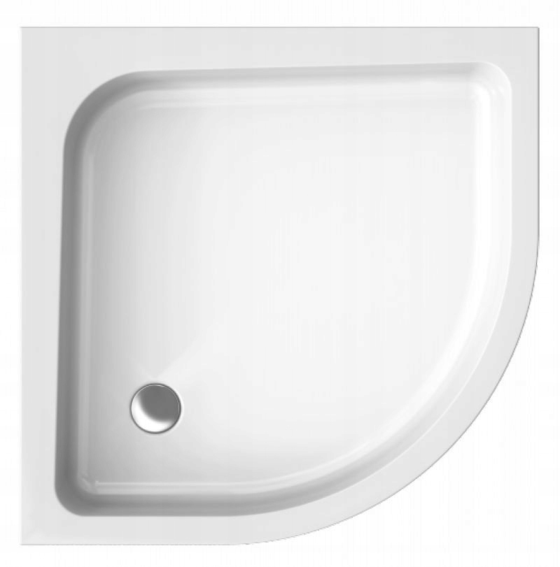 Sprchová vanička - Polovičný pádlingový bazén PAKO 80x80x12 + SIPHON