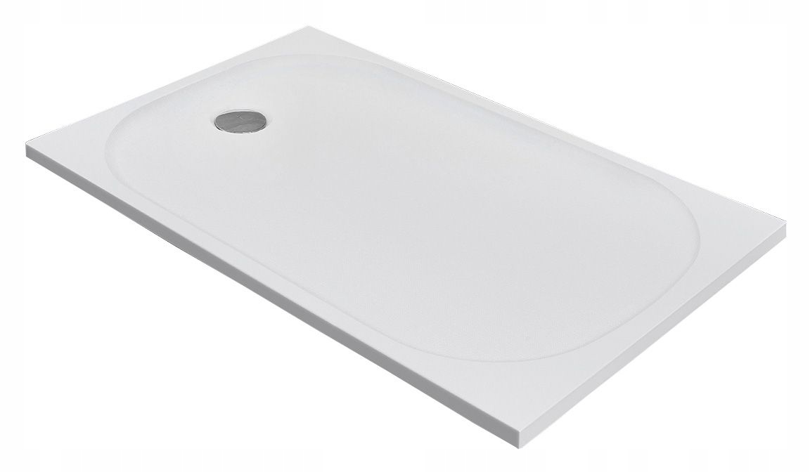 Sprchová vanička - Obdĺžnikový pádlónový bazén 120x80 biely zantos f