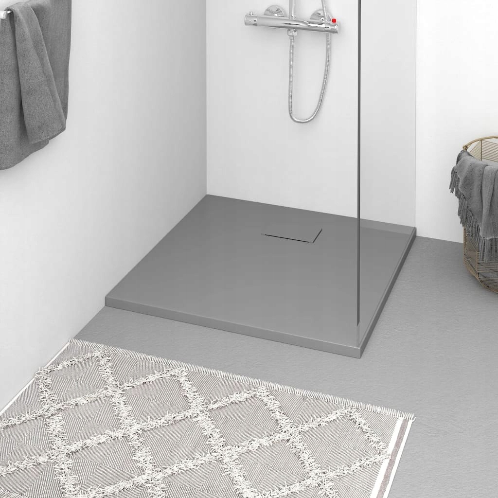 Sprchová vanička - SMC Gray Shower Tray 90x90 cm