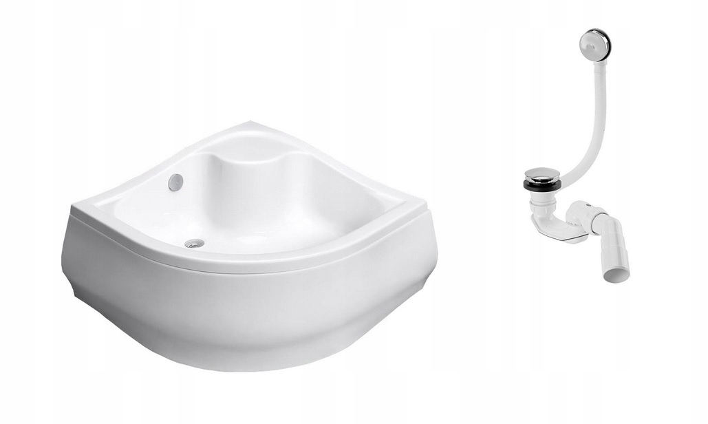 Sprchová vanička - Sprchový podnos + SIPHON RADAWAY KORFU