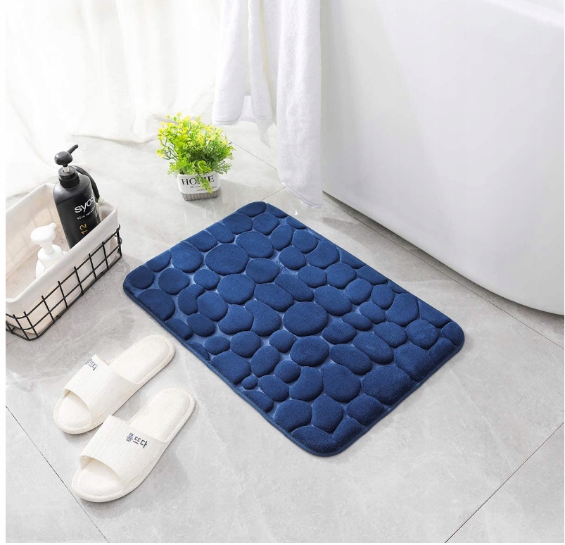 Protišmyková kúpeľňová podložka - Koberec, non -slip vo forme 100 x 100 cm