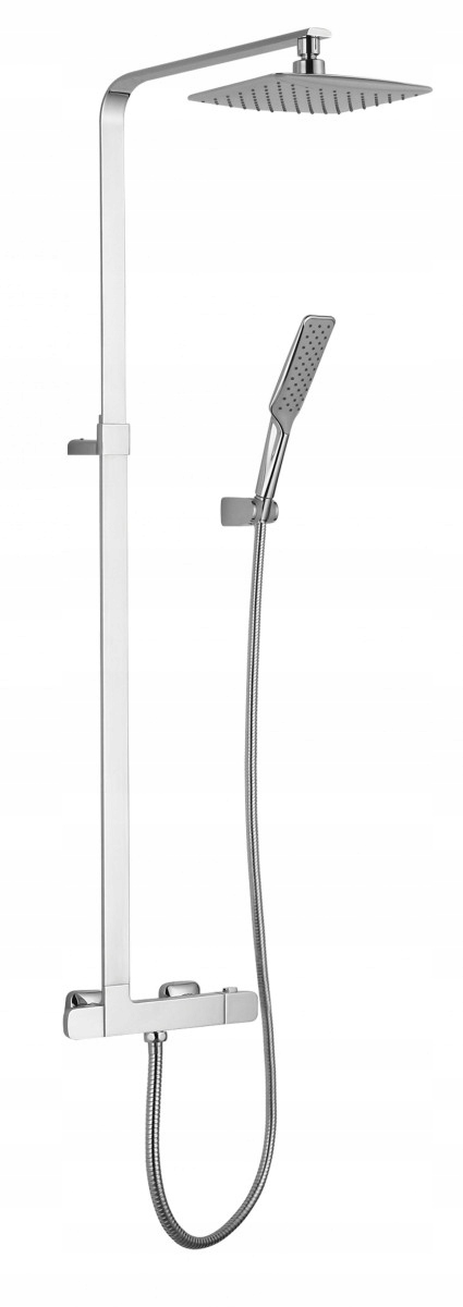 Vaňová batéria - Cascada Chrome pláštenka s termostatickou batériou.