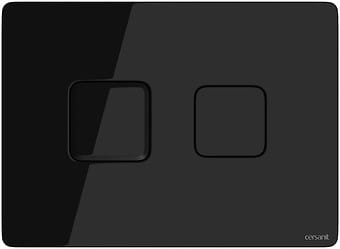 Splachovacie WC tlačítko - Cersanit Accento Square Button S97-058