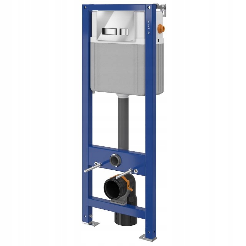 CERSANIT AQUA FRAME v jednej rovine s BUTTON