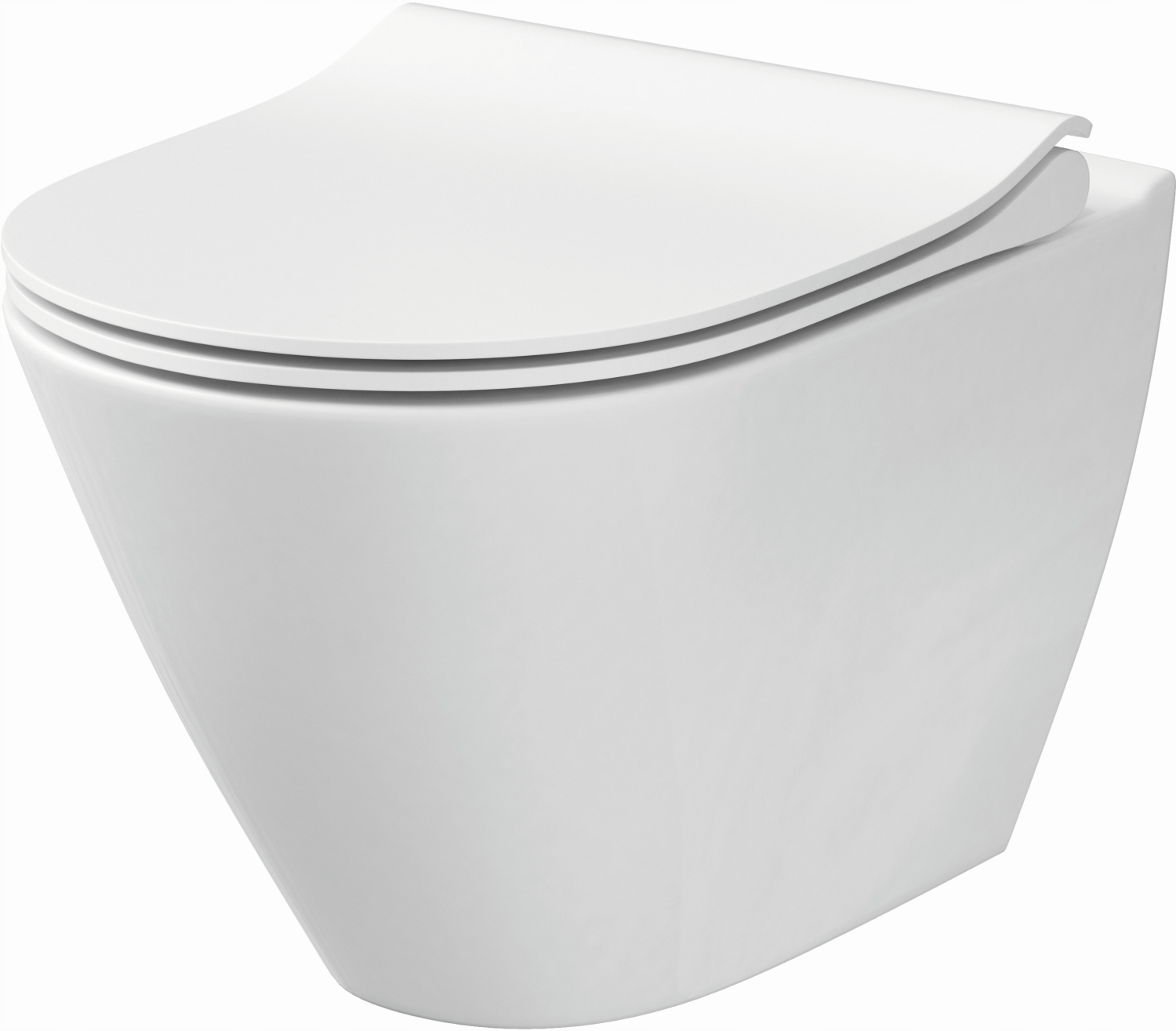 WC misa - Cersanit City Oval New záchodová misa s doske