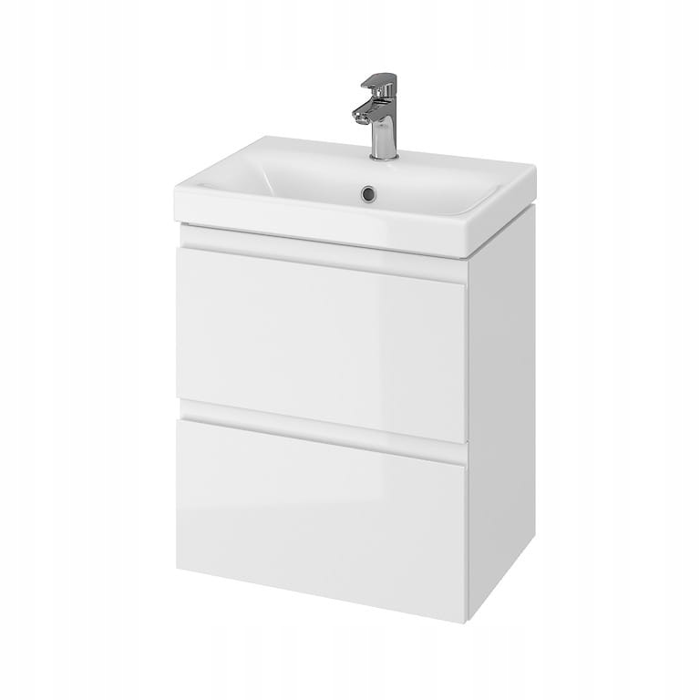 Kúpelňová skrinka - CERSANIT Modu LOCKER + umývadlo SLIM S801-229 50 cm