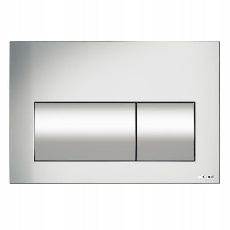 Splachovacie WC tlačítko -  Cersanit Presto Matte Chrome K97-348 Button