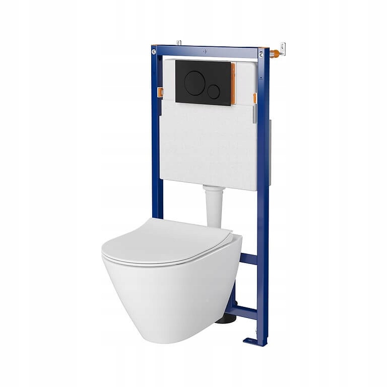 Podomietkový WC modul - Cersanit Tech Line Opti Set B635 Suspendovaná misa
