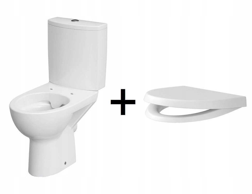 WC kombi - Cersanit WC toaleta Biała K27063