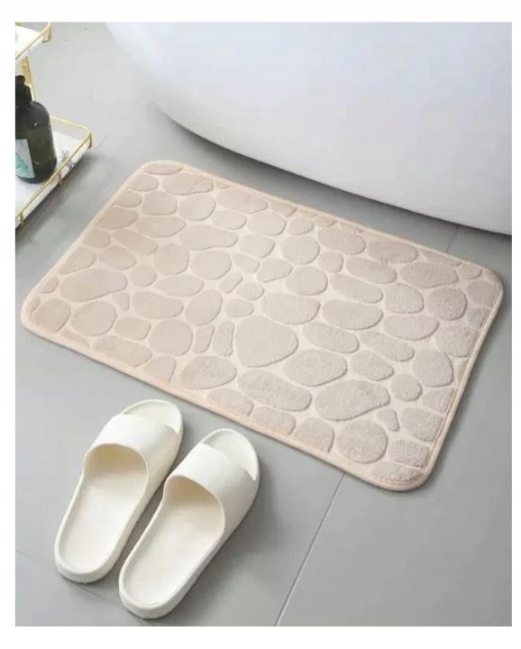 Kúpelňová predložka - Anti -Slip Chodba do kúpeľňového koberca Stone