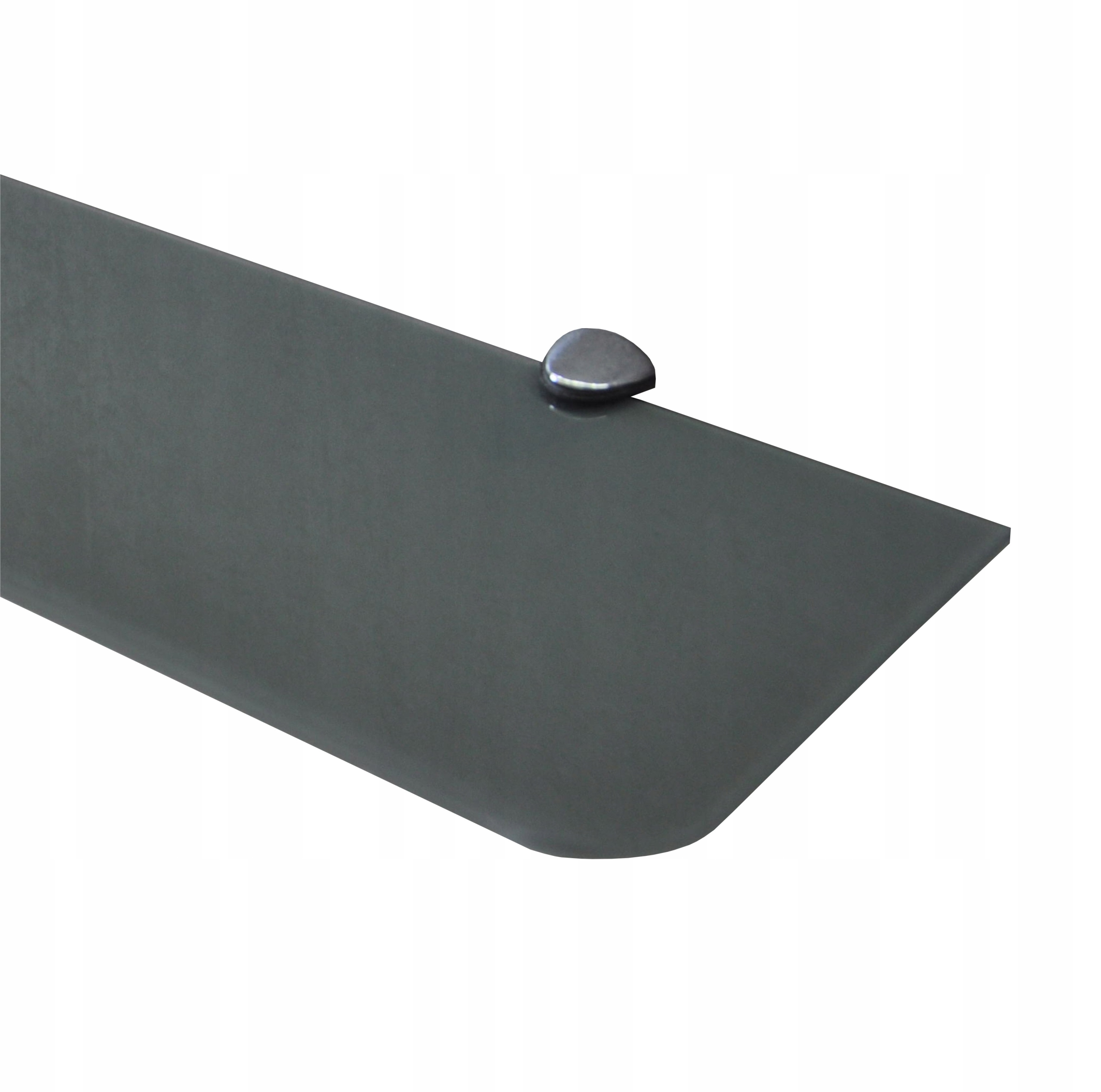 Tmavo šedá 45x10 police vo GLASS MIRROR