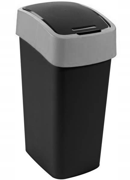 Odpadkový kôš do kúpelne - Bin Bin Flip Bin 50l Black 229411