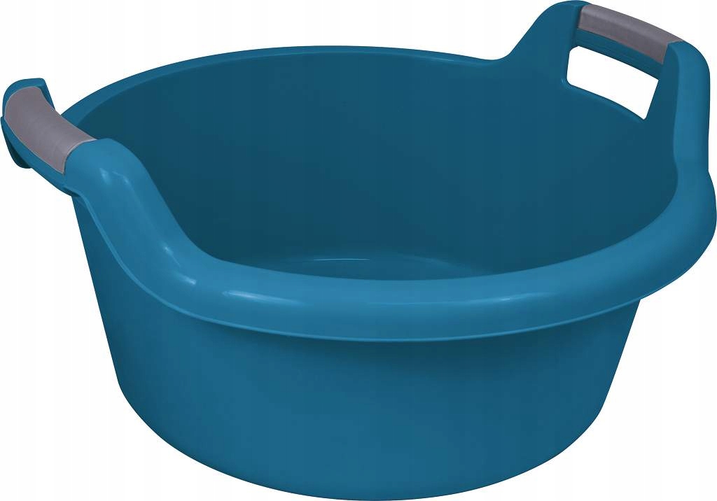 Curver Round Bowl s modrými rukoväťami 27L