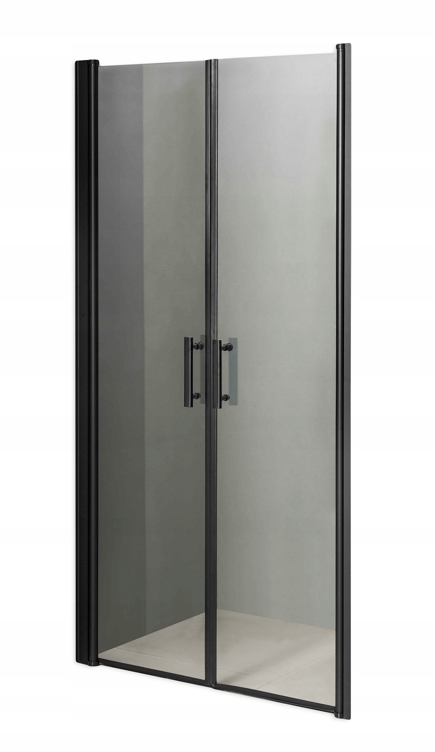 BLACK Dvojité Sprchové dvere 95 reg. 94-97 cm