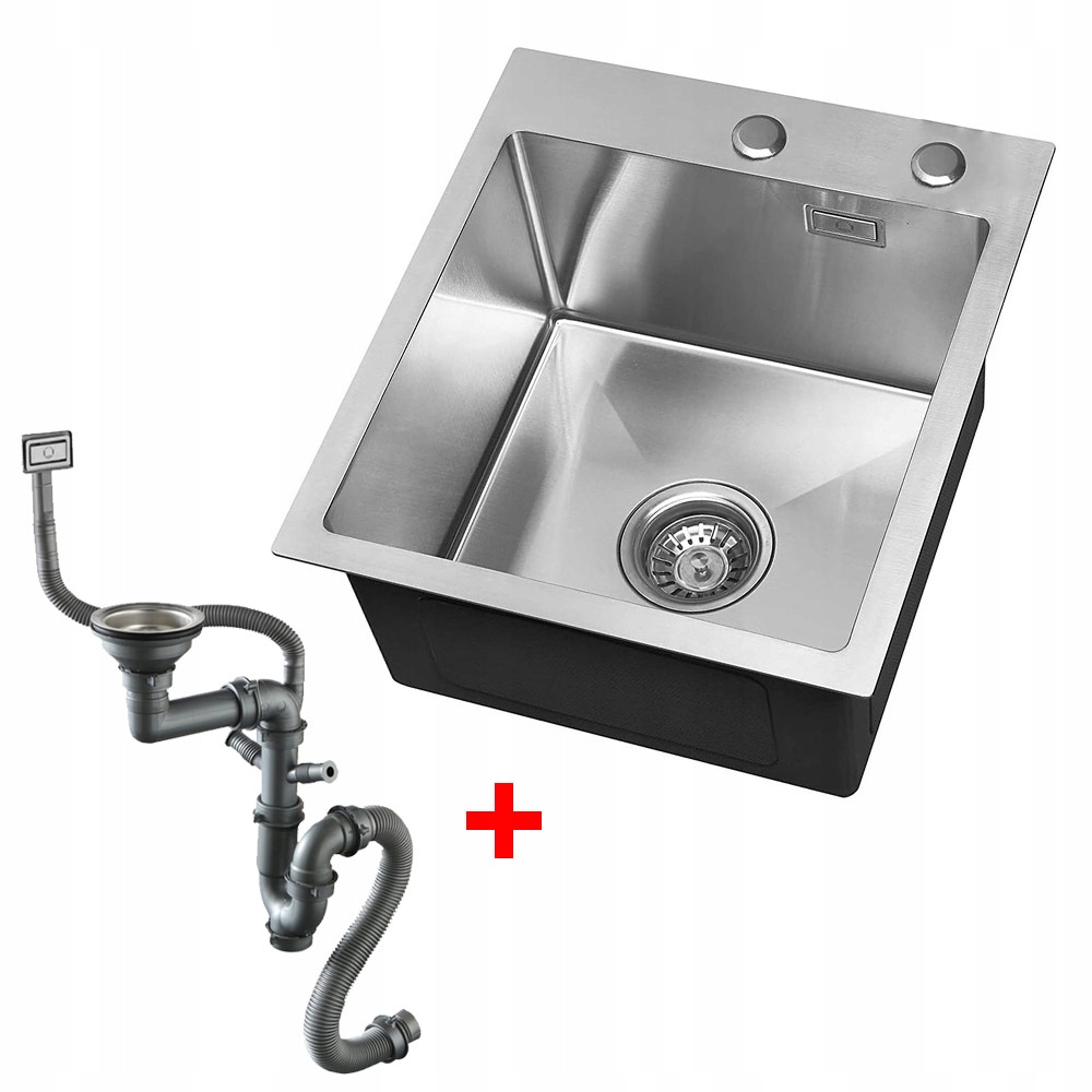 Kuchynský drez - Cecipa 40x45 umývadlo inox+sifón kuchynské umývadlo