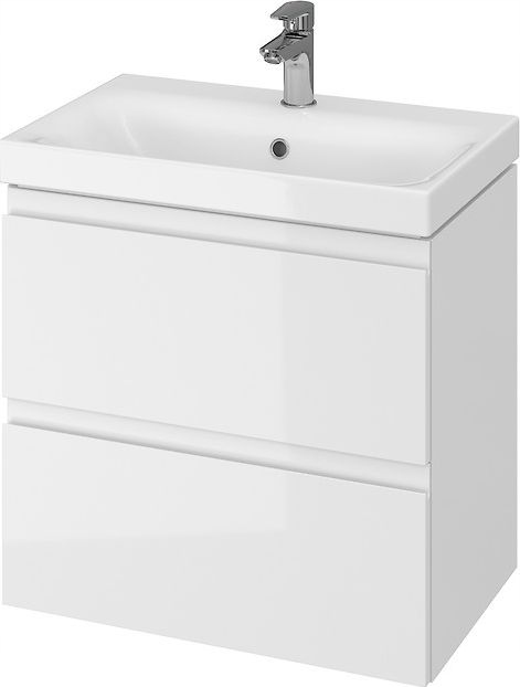 Kúpelňová skrinka - Cersanit Vanity jednotka módu 60 cm biela
