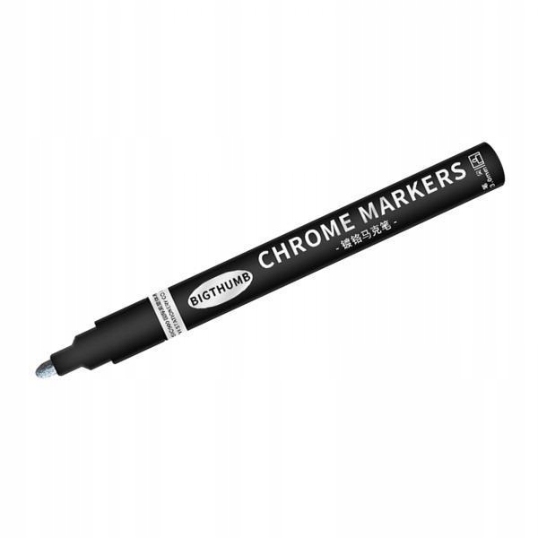 Sprchový panel - Chrómový chrómový marker pre drevené plátno