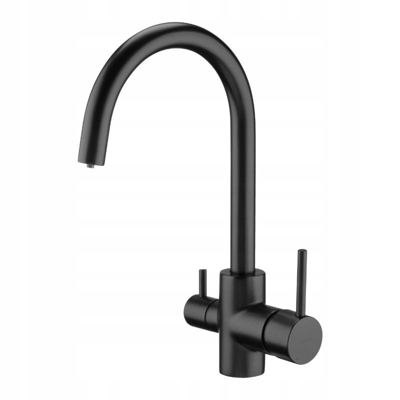 Kuchynské batérie - Kuchynská batéria Deante BCH_N64M Black Water Filter