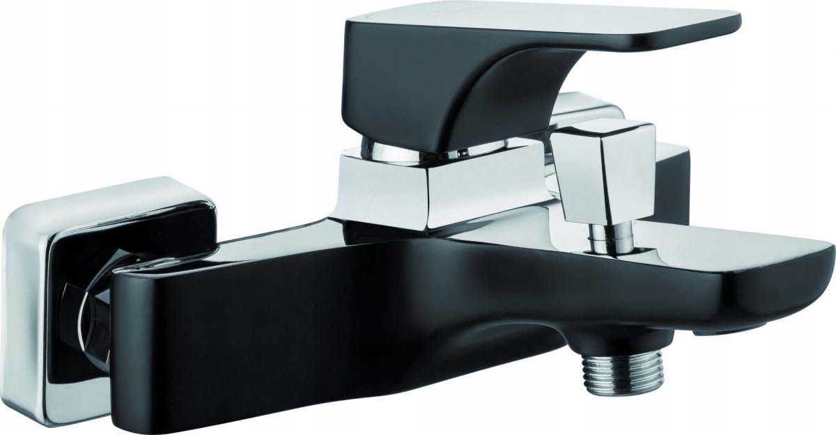 Vaňová batéria - Deante Bath Mixer Black Hyacinth
