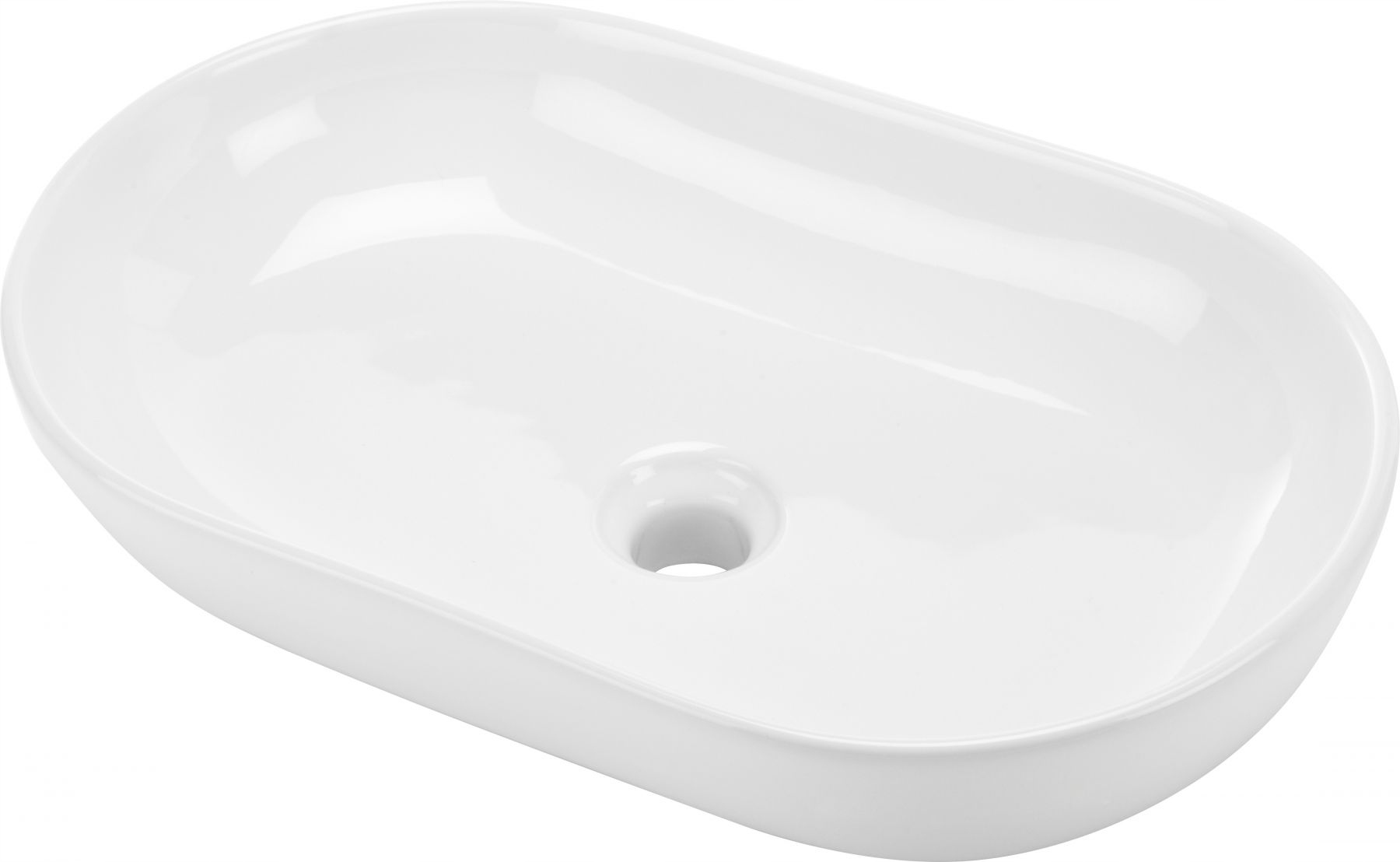 Umývadlo - Deante Peona Washbasin 55x35 cm Biela