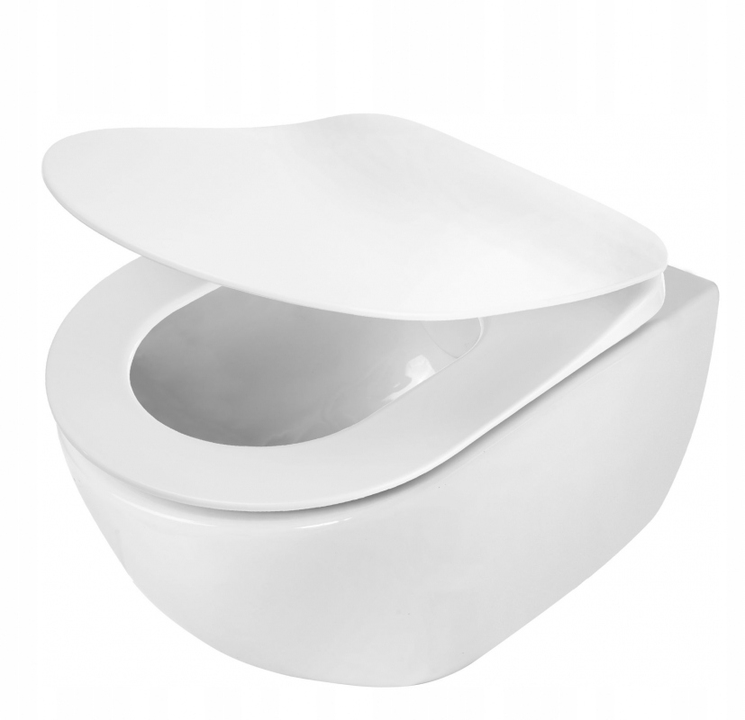 WC misa - Toaleta toalety s deante 51x36 cm biely cde6zpw