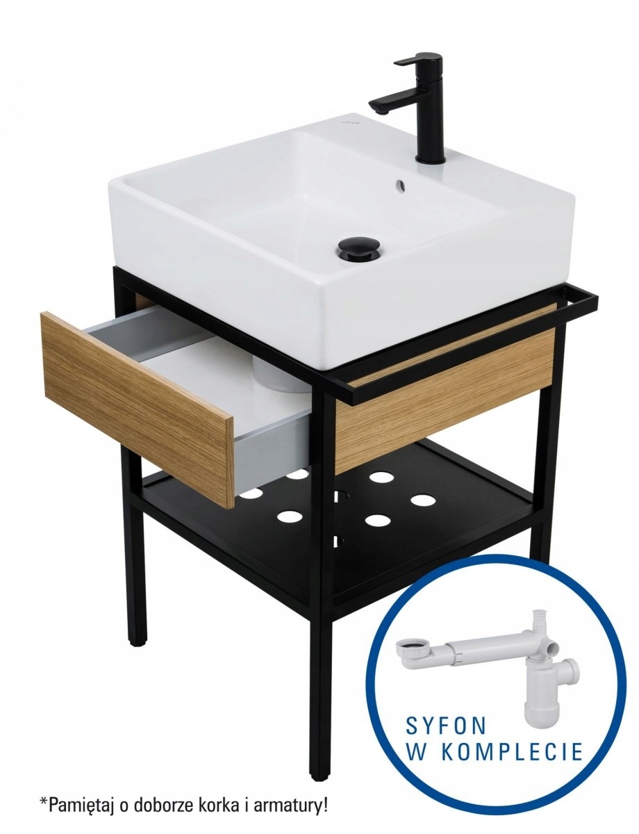 Umývadlo - Výpočet štatistiky Deante panvica 50x40 Console + sifón +