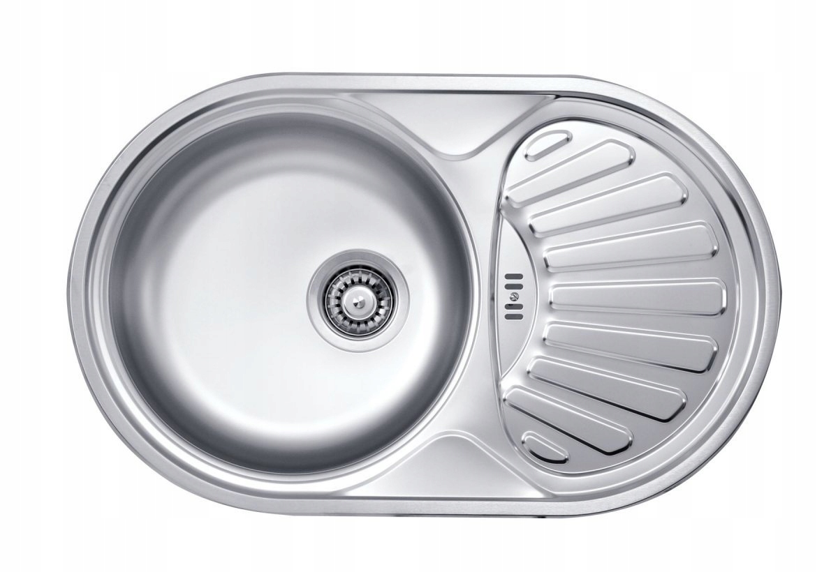 Kuchynský drez - DEANTE 1-CHAMBER SINIKON ROUND TWIST