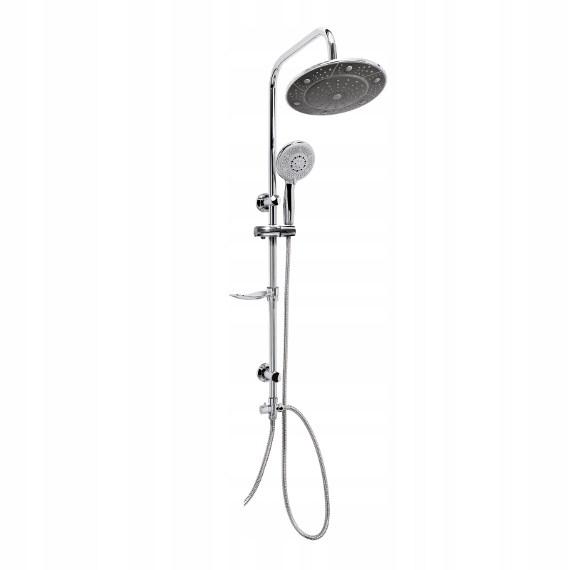 Sprchová súprava - Rainly Socho Gray / Chrome Au-59-001