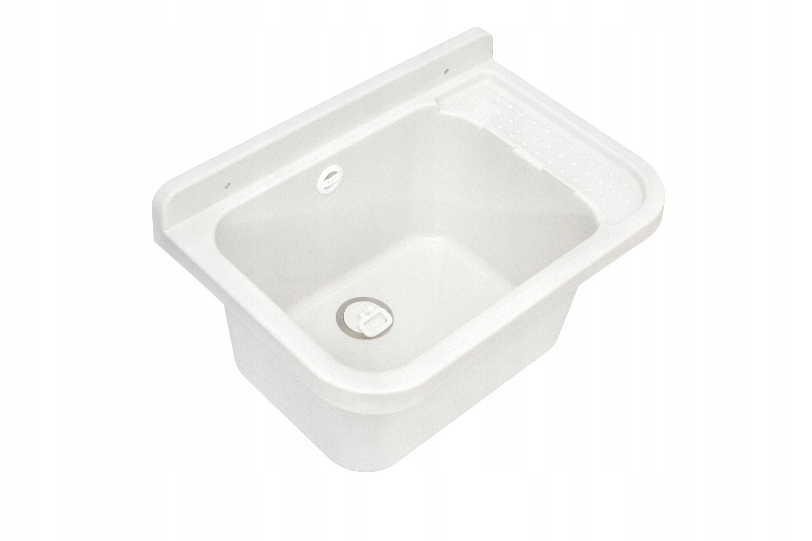 Kuchynský drez - Diamantová ekonomická komora 50x34x21 mramorovaná