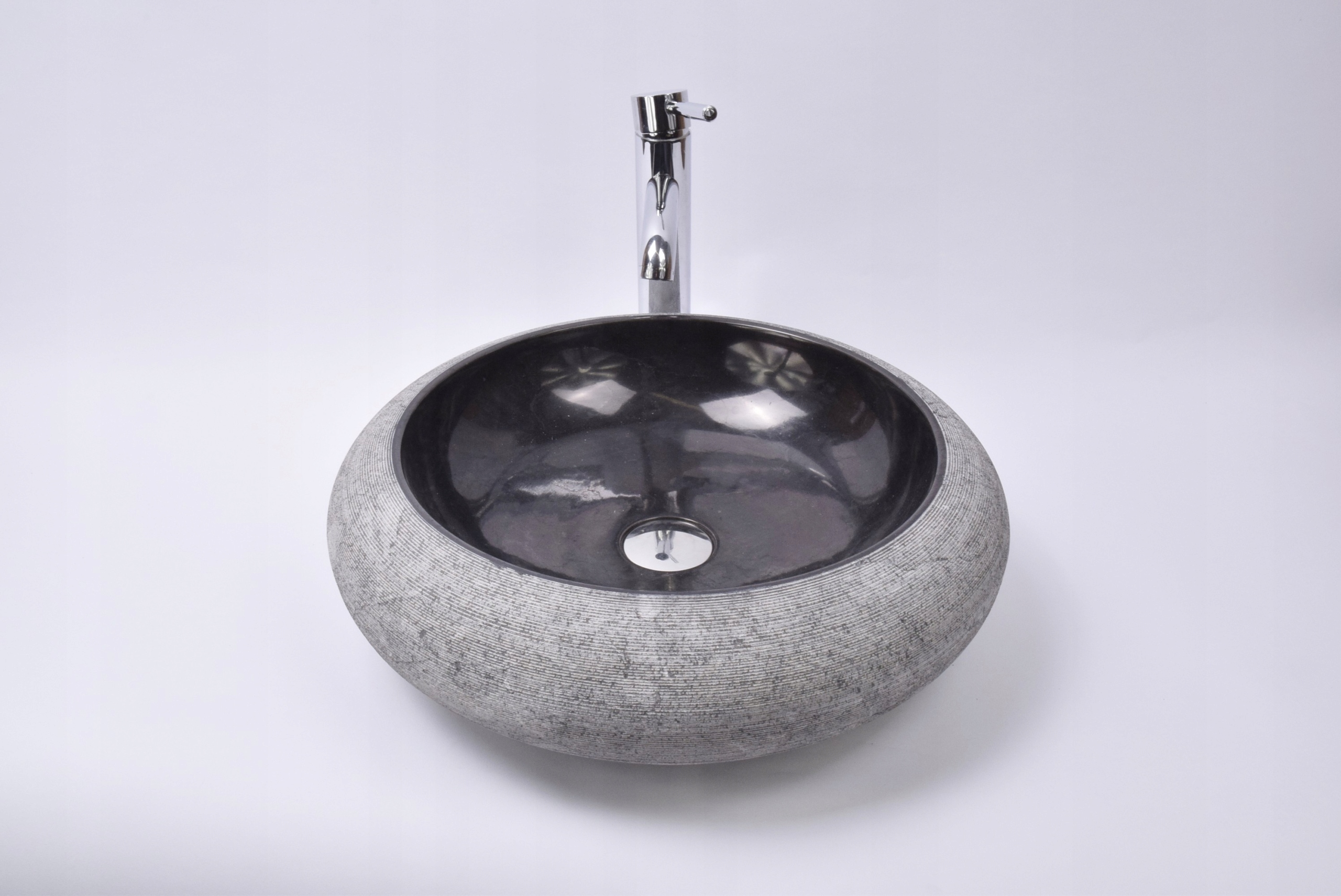 Umývadlo - DN-G Čierna A2 45 cm Stone Wash Basin je