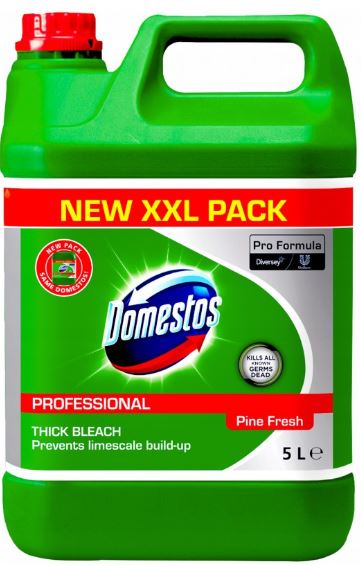 WC kefa - Čerstvý borovicový gél Domestos na toaletu 5L