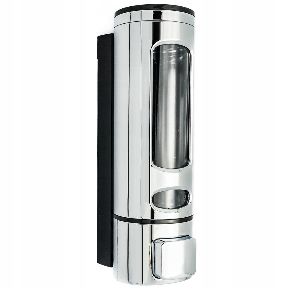 Dávkovač mydla - Mydlo DispenSer Liquid Šampoo stena 400 ml Chrome