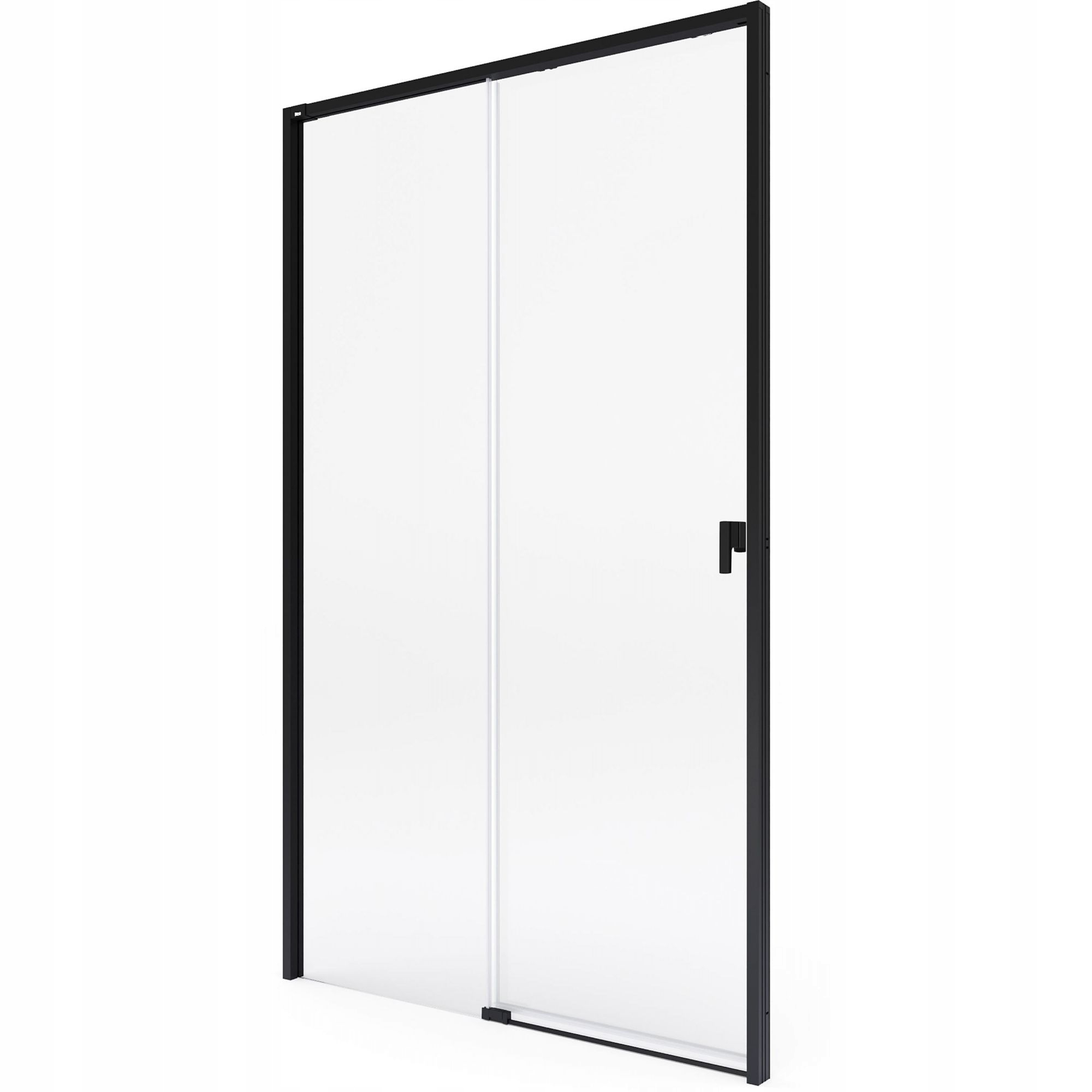 Sprchová zástena - Sprchové dvere 140 cm čierna maxiklean roca