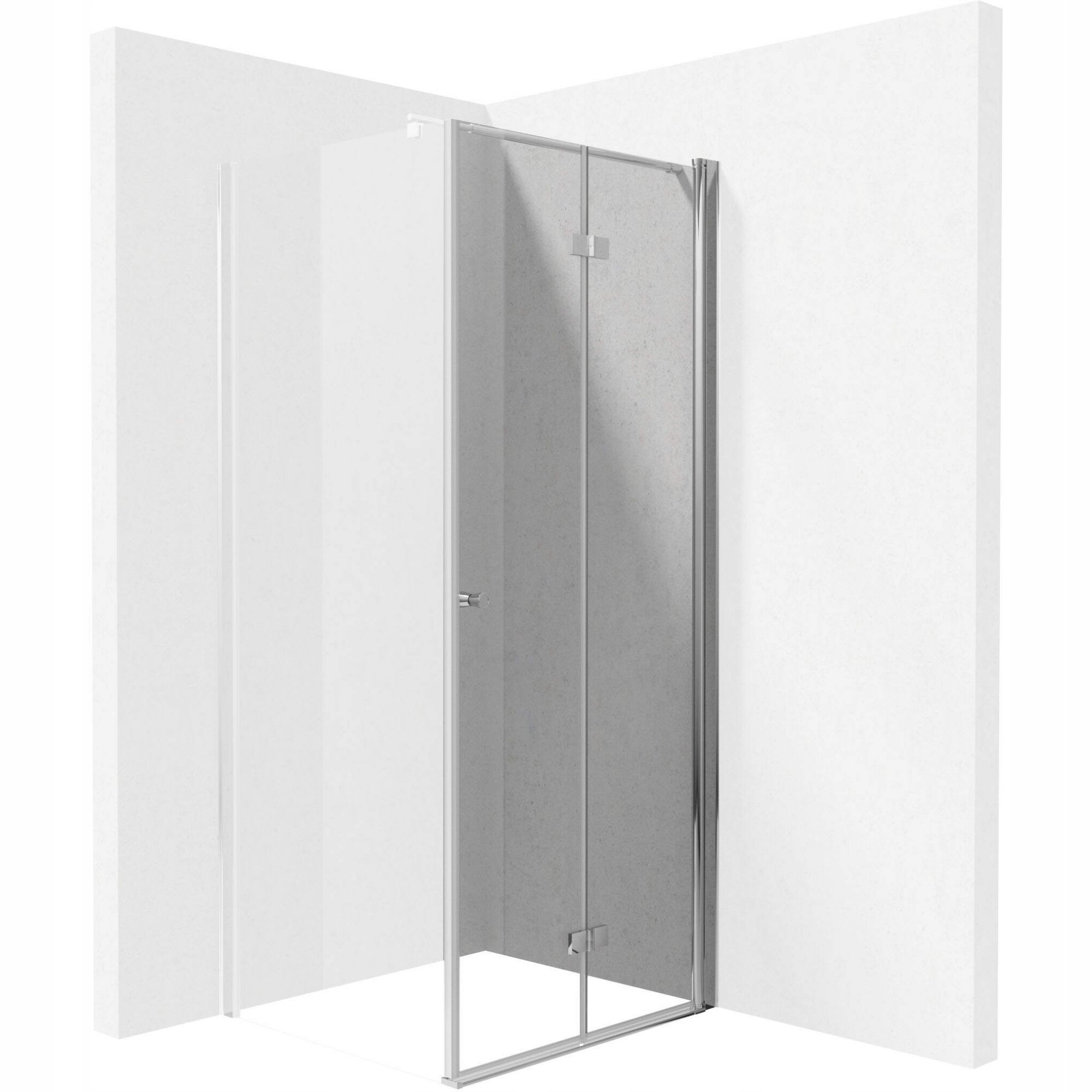 Sprchová zástena - 90 cm sprchové dvere Chrome Deante Kerria Plus