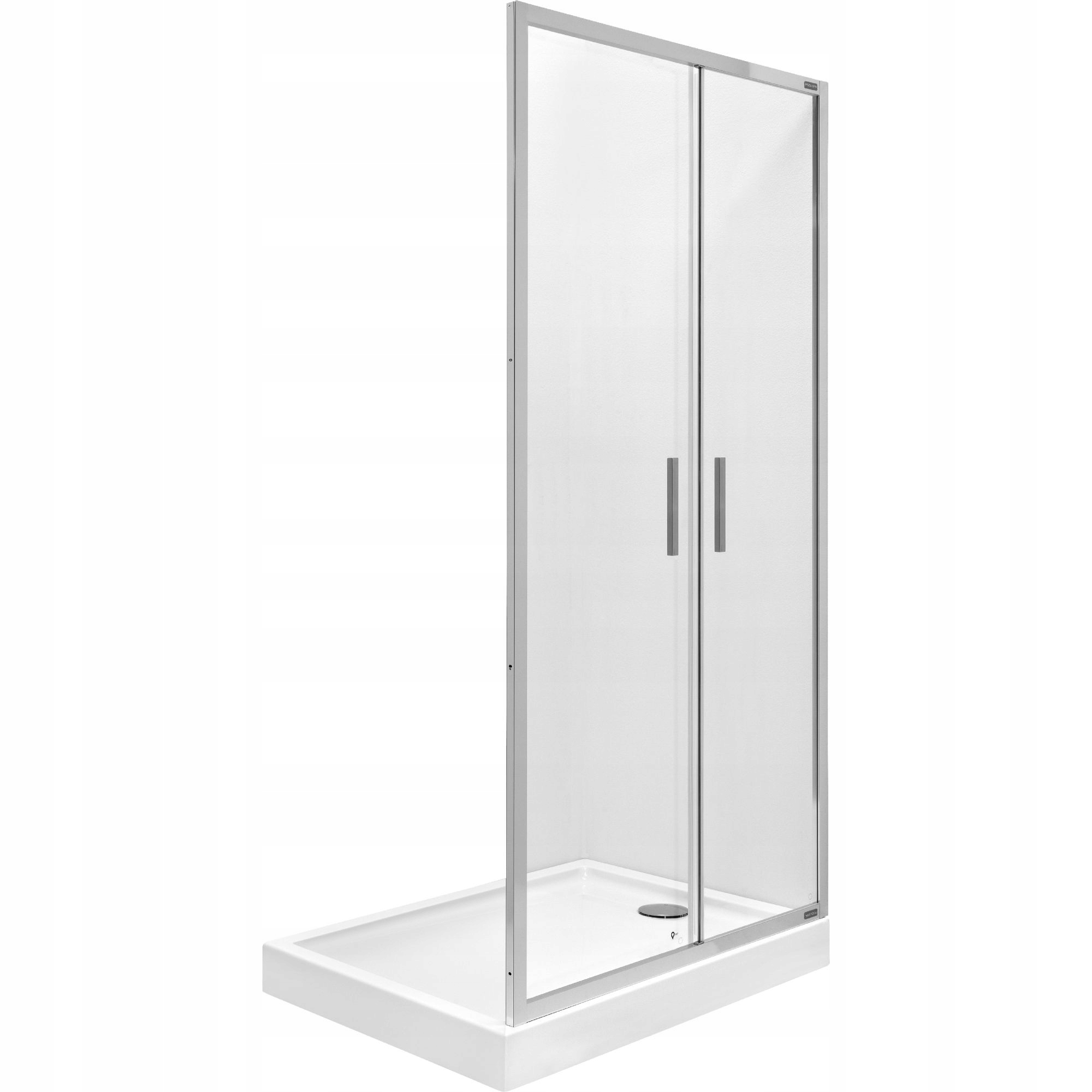 Sprchová zástena - Sprchové dvere 90 cm Chrome Glass Roca Town-n